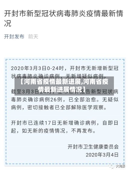 【河南省疫情最新进展,河南省疫情最新进展情况】-第2张图片