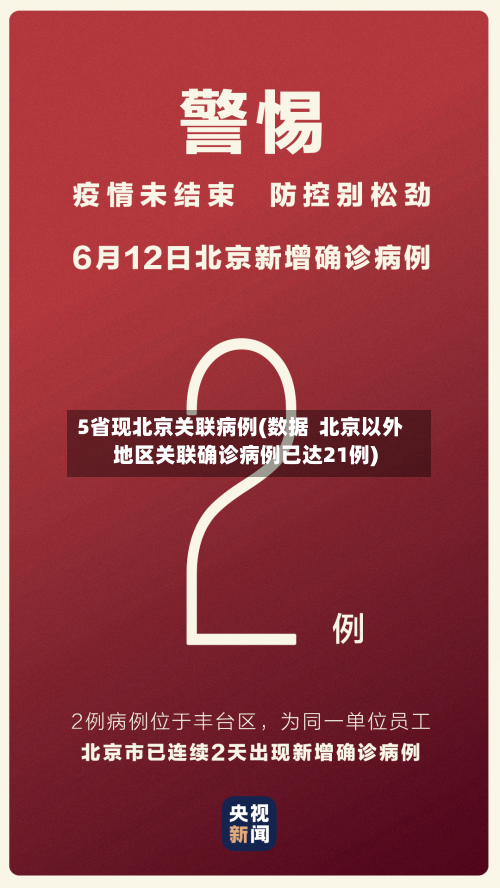 5省现北京关联病例(数据  北京以外地区关联确诊病例已达21例)