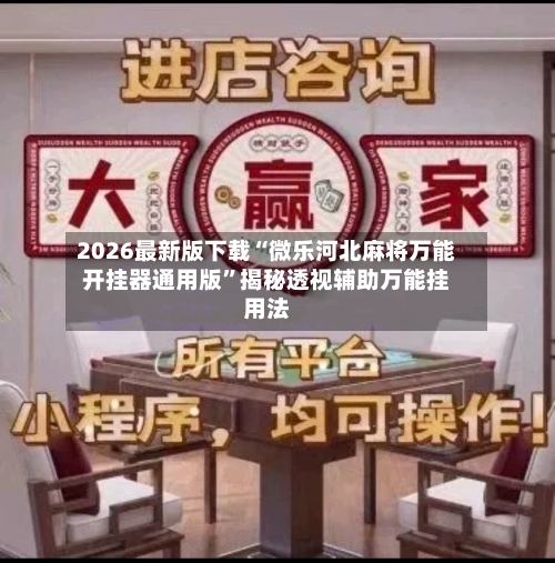 2026最新版下载“微乐河北麻将万能开挂器通用版”揭秘透视辅助万能挂用法-第3张图片