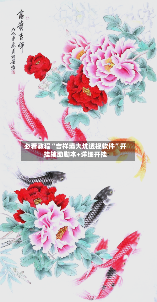 必看教程“吉祥填大坑透视软件”开挂辅助脚本+详细开挂