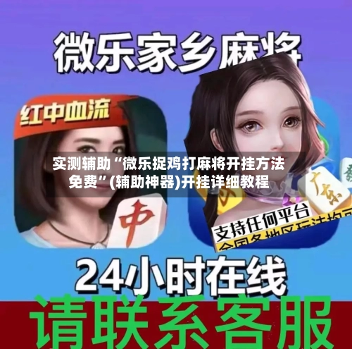 实测辅助“微乐捉鸡打麻将开挂方法免费”(辅助神器)开挂详细教程-第3张图片