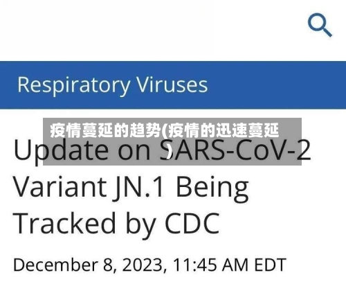 疫情蔓延的趋势(疫情的迅速蔓延)-第3张图片