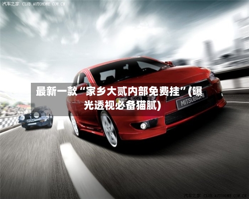 最新一款“家乡大贰内部免费挂”(曝光透视必备猫腻)-第2张图片