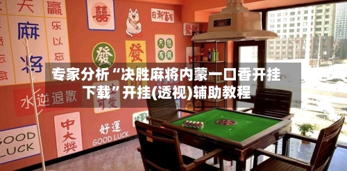 专家分析“决胜麻将内蒙一口香开挂下载”开挂(透视)辅助教程-第3张图片