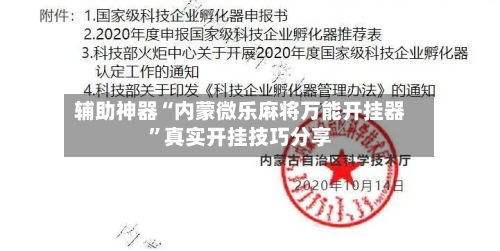 辅助神器“内蒙微乐麻将万能开挂器”真实开挂技巧分享-第3张图片