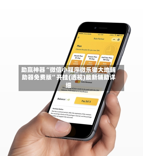 助赢神器“微信小程序微乐锄大地辅助器免费版”开挂(透视)最新辅助详细-第3张图片