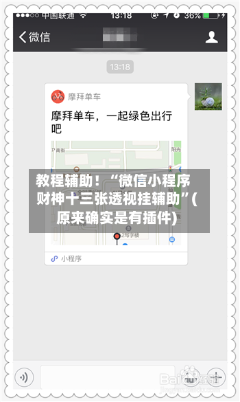 教程辅助！“微信小程序财神十三张透视挂辅助	”(原来确实是有插件)-第2张图片