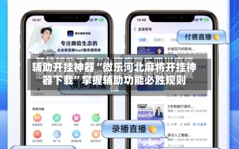 辅助开挂神器“微乐河北麻将开挂神器下载”掌握辅助功能必胜规则