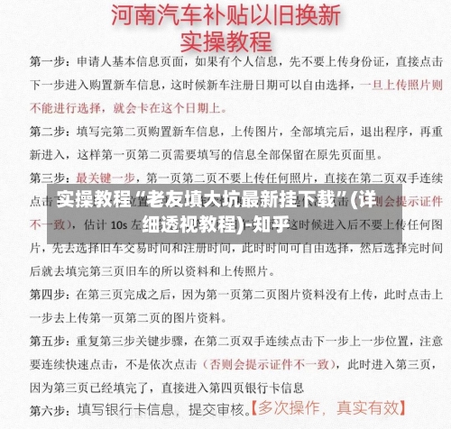 实操教程“老友填大坑最新挂下载	”(详细透视教程)-知乎-第2张图片