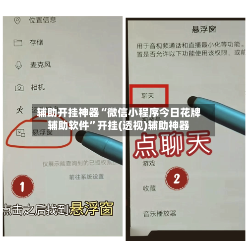 辅助开挂神器“微信小程序今日花牌辅助软件	”开挂(透视)辅助神器-第2张图片