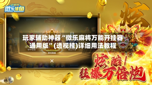 玩家辅助神器“微乐麻将万能开挂器通用版”(透视挂)详细用法教程-第3张图片