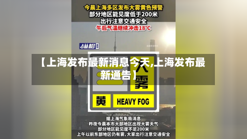 【上海发布最新消息今天,上海发布最新通告】-第2张图片