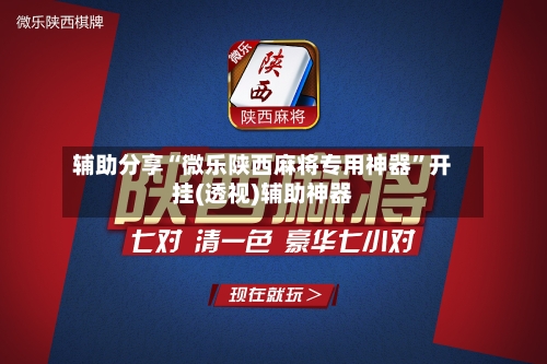 辅助分享“微乐陕西麻将专用神器”开挂(透视)辅助神器-第2张图片