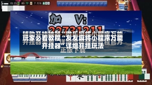玩家必看教程“友友麻将小程序万能开挂器	”详细开挂玩法-第2张图片