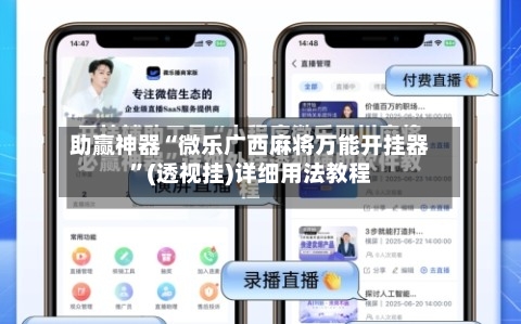 助赢神器“微乐广西麻将万能开挂器”(透视挂)详细用法教程-第2张图片