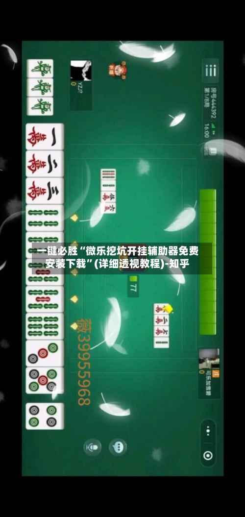 一键必胜“微乐挖坑开挂辅助器免费安装下载”(详细透视教程)-知乎-第2张图片