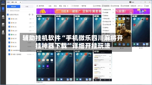 辅助挂机软件“手机微乐四川麻将开挂神器下载”详细开挂玩法-第2张图片