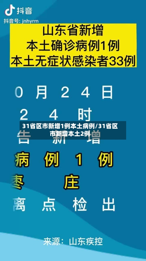 31省区市新增1例本土病例/31省区市新增本土2例-第2张图片