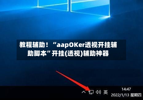 教程辅助！“aapOKer透视开挂辅助脚本”开挂(透视)辅助神器-第3张图片