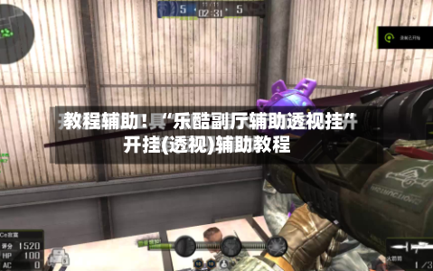 教程辅助！“乐酷副厅辅助透视挂”开挂(透视)辅助教程-第2张图片