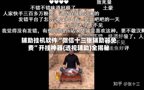 辅助挂机软件“微信十三张辅助器免费	”开挂神器{透视辅助}全揭秘-第2张图片