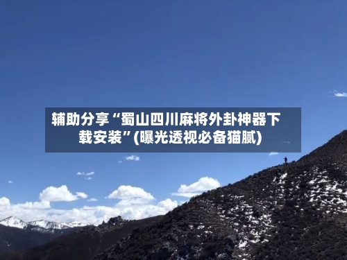 辅助分享“蜀山四川麻将外卦神器下载安装”(曝光透视必备猫腻)-第3张图片