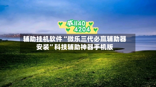 辅助挂机软件“微乐三代必赢辅助器安装”科技辅助神器手机版-第2张图片