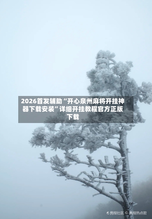 2026首发辅助“开心泉州麻将开挂神器下载安装”详细开挂教程官方正版下载-第3张图片