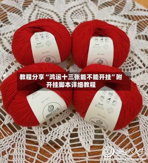 教程分享“鸿运十三张能不能开挂”附开挂脚本详细教程-第2张图片