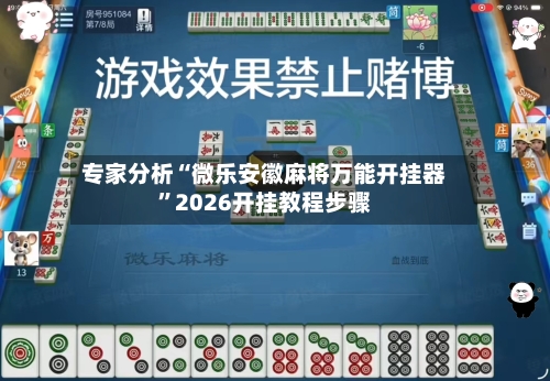 专家分析“微乐安徽麻将万能开挂器”2026开挂教程步骤-第2张图片