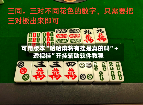 可用版本“哈哈麻将有挂是真的吗”+透视挂”开挂辅助软件教程-第2张图片