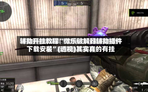 辅助开挂教程“微乐破解器辅助插件下载安装”(透视)其实真的有挂-第2张图片