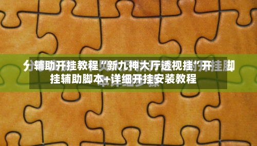 辅助开挂教程“新九神大厅透视挂	”开挂辅助脚本+详细开挂安装教程-第2张图片