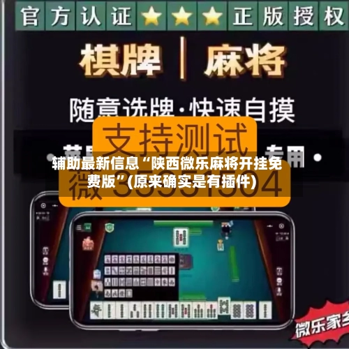 辅助最新信息“陕西微乐麻将开挂免费版	”(原来确实是有插件)-第2张图片