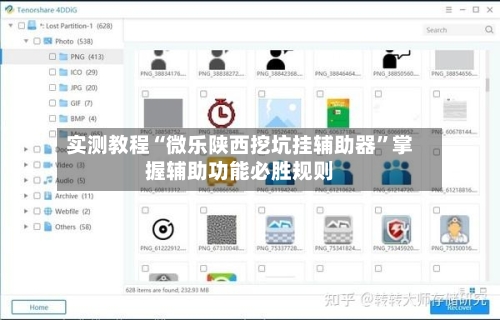 实测教程“微乐陕西挖坑挂辅助器”掌握辅助功能必胜规则