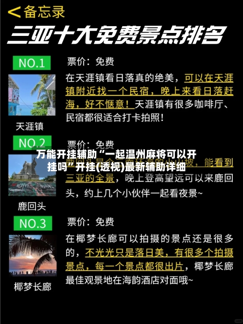 万能开挂辅助“一起温州麻将可以开挂吗	”开挂(透视)最新辅助详细-第2张图片