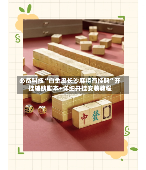 必备科技“白金岛长沙麻将有挂吗	”开挂辅助脚本+详细开挂安装教程-第2张图片
