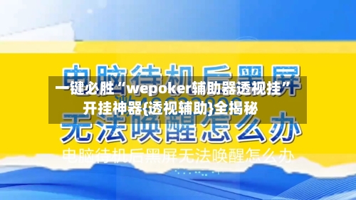一键必胜“wepoker辅助器透视挂”开挂神器{透视辅助}全揭秘-第3张图片