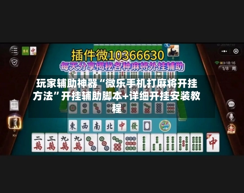 玩家辅助神器“微乐手机打麻将开挂方法”开挂辅助脚本+详细开挂安装教程