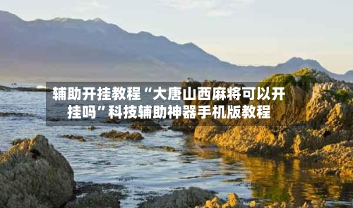 辅助开挂教程“大唐山西麻将可以开挂吗	”科技辅助神器手机版教程-第2张图片