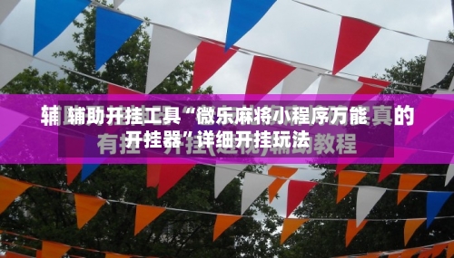 辅助开挂工具“微乐麻将小程序万能开挂器”详细开挂玩法-第3张图片