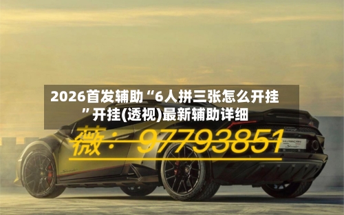 2026首发辅助“6人拼三张怎么开挂”开挂(透视)最新辅助详细-第2张图片