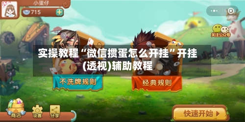 实操教程“微信掼蛋怎么开挂”开挂(透视)辅助教程-第2张图片