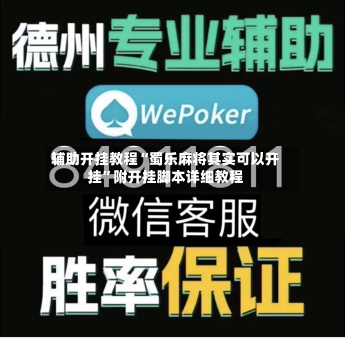 辅助开挂教程“蜀乐麻将其实可以开挂”附开挂脚本详细教程-第2张图片
