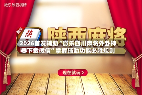 2026首发辅助“微乐四川麻将外卦神器下载微信”掌握辅助功能必胜规则-第2张图片