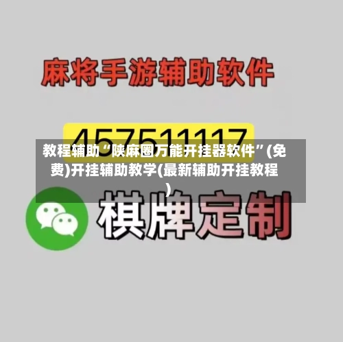 教程辅助“陕麻圈万能开挂器软件”(免费)开挂辅助教学(最新辅助开挂教程)-第3张图片
