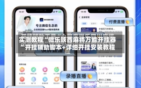 实测教程“微乐陕西麻将万能开挂器	”开挂辅助脚本+详细开挂安装教程-第3张图片