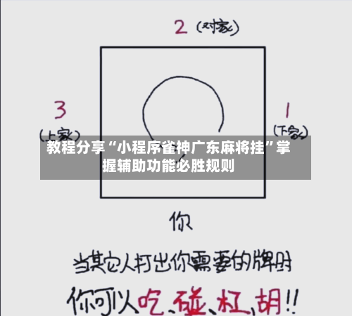 教程分享“小程序雀神广东麻将挂	”掌握辅助功能必胜规则-第2张图片