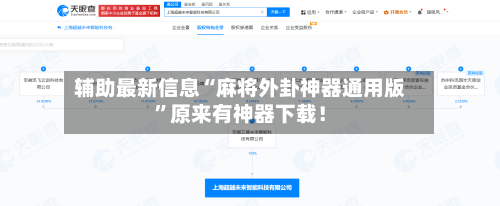 辅助最新信息“麻将外卦神器通用版	”原来有神器下载！-第2张图片