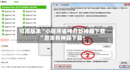 可用版本“小程序雀神外卦神器下载”原来有神器下载！-第2张图片